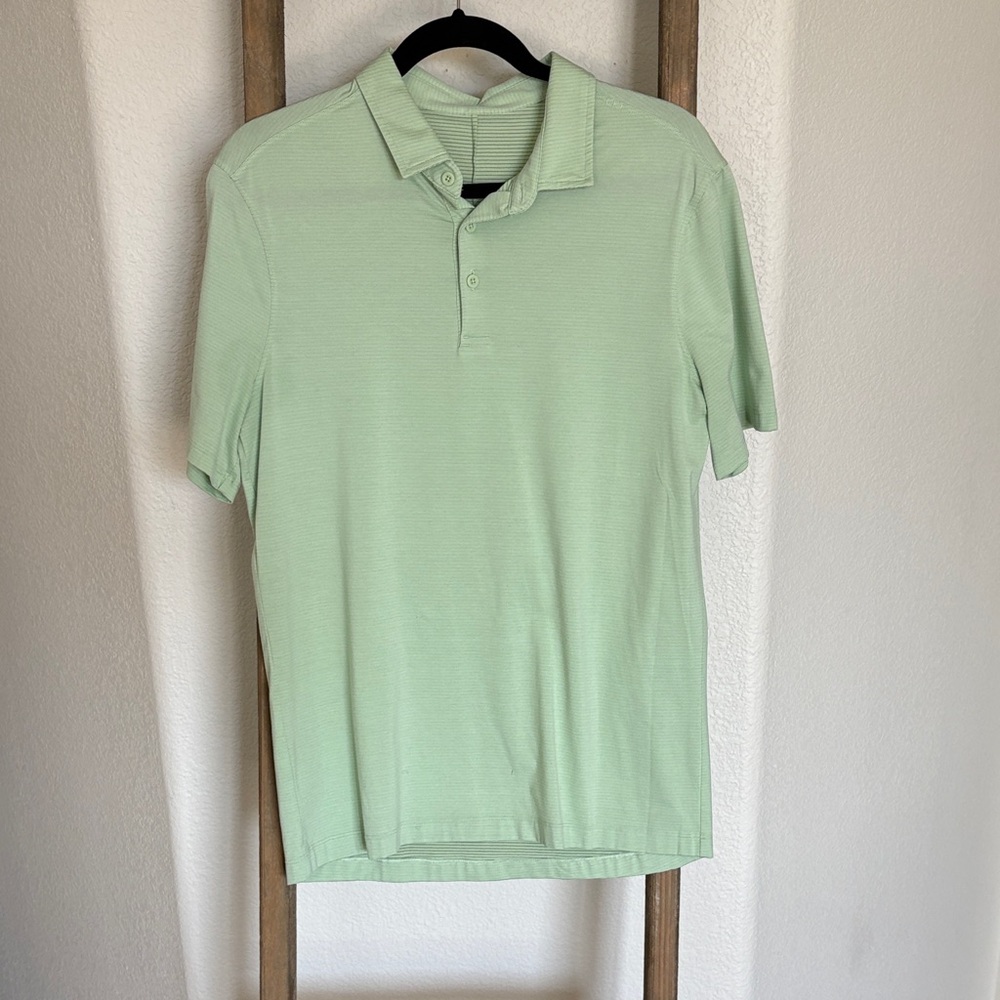 LuluLemon Light Green polo